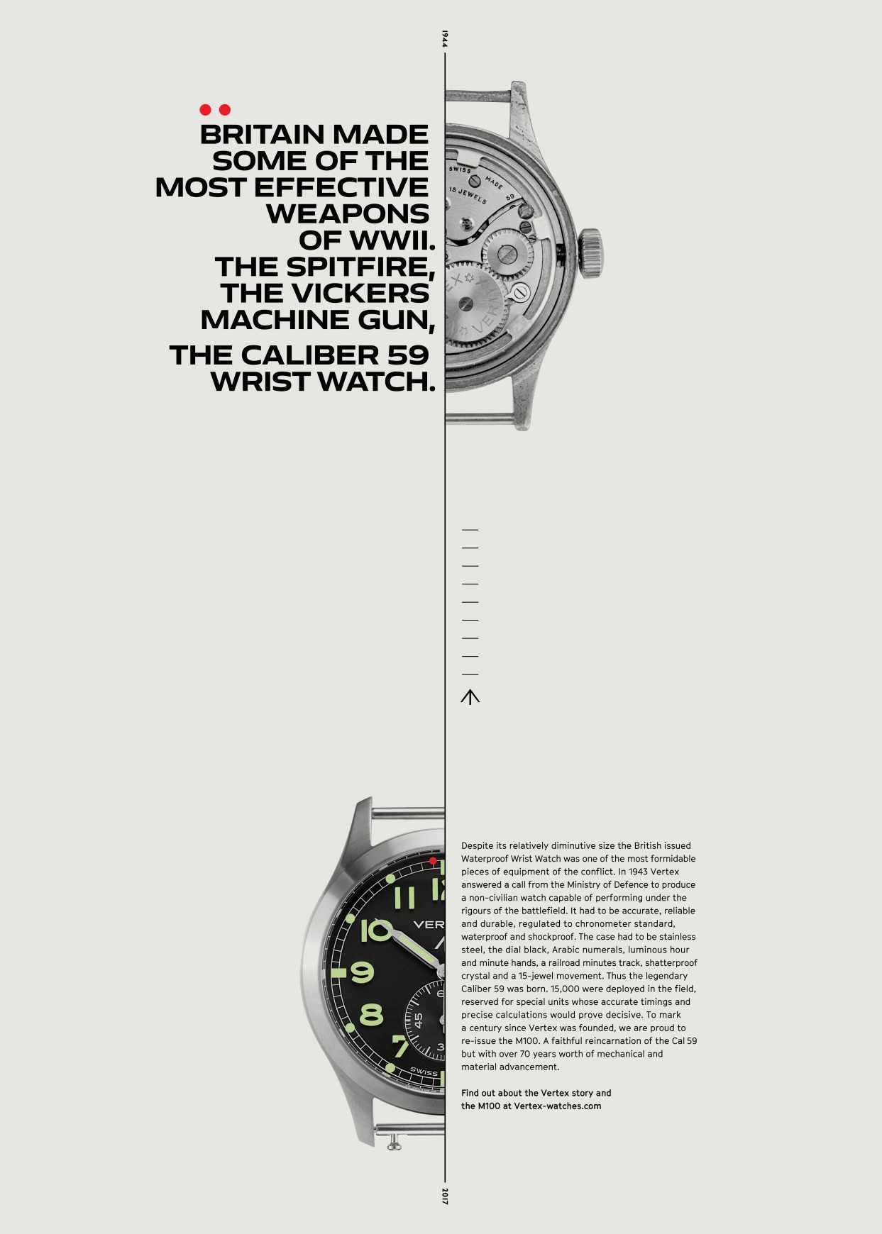 Vertex Print Ad - Effective Weapons 