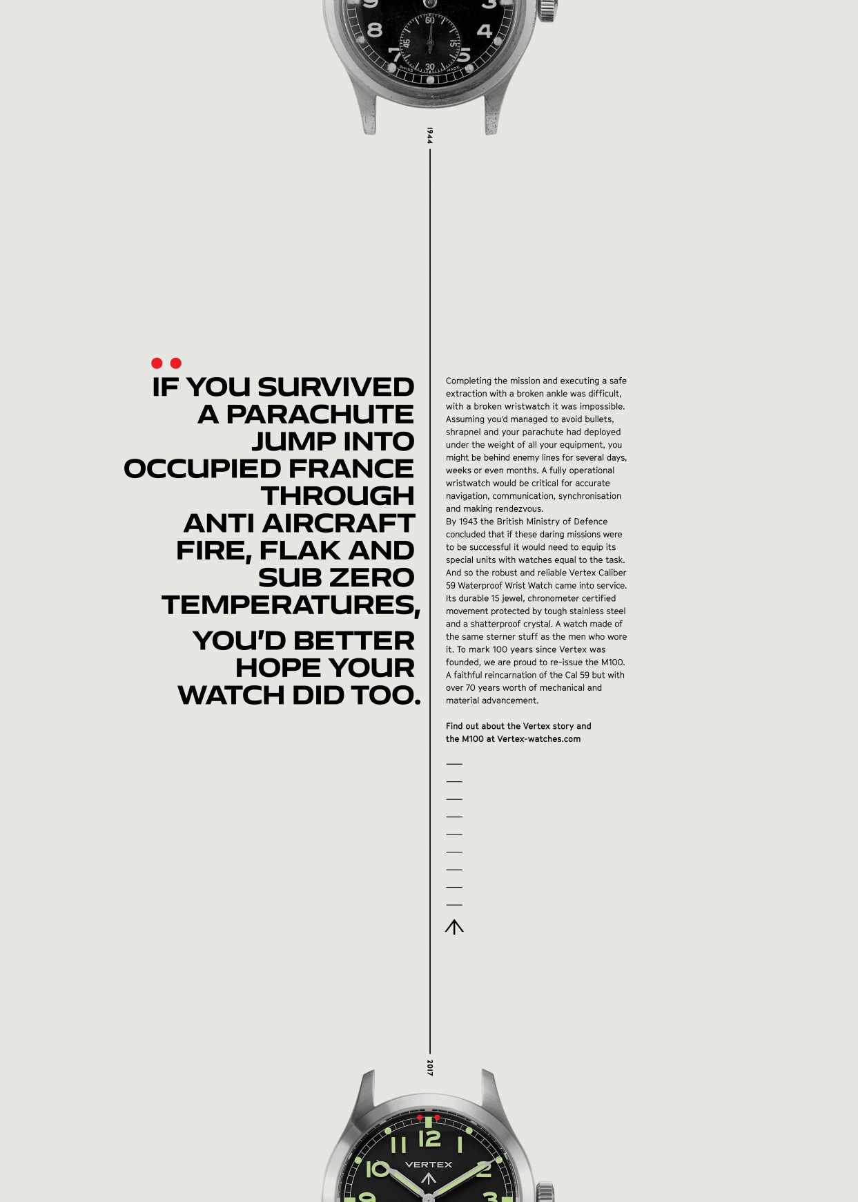 Vertex Print Ad - Parachute 