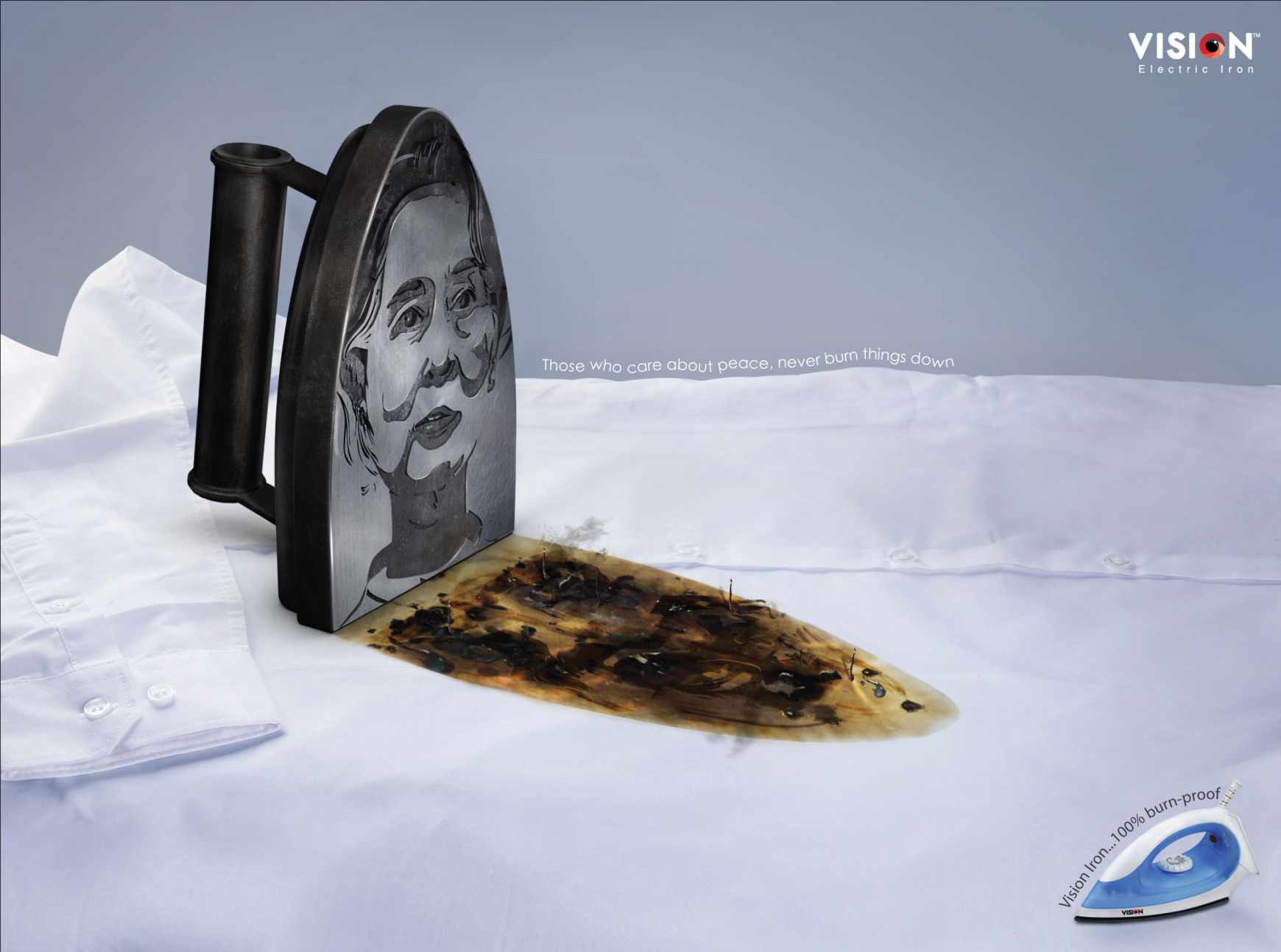 Vision Electronics Print Ad - Iron 
