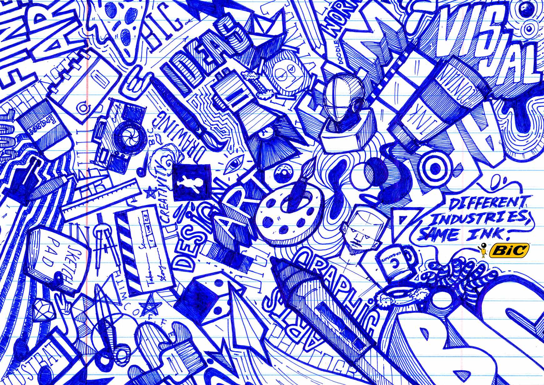 BIC Print Ad - Visual Arts