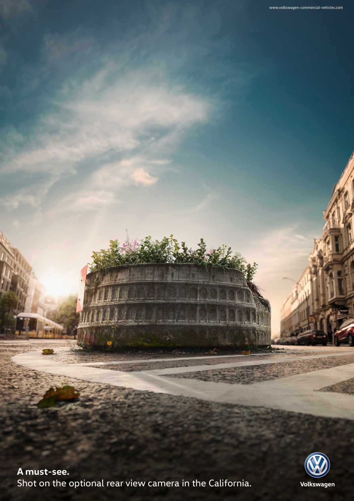 Volkswagen Print Ad - Sightseeing, 1 