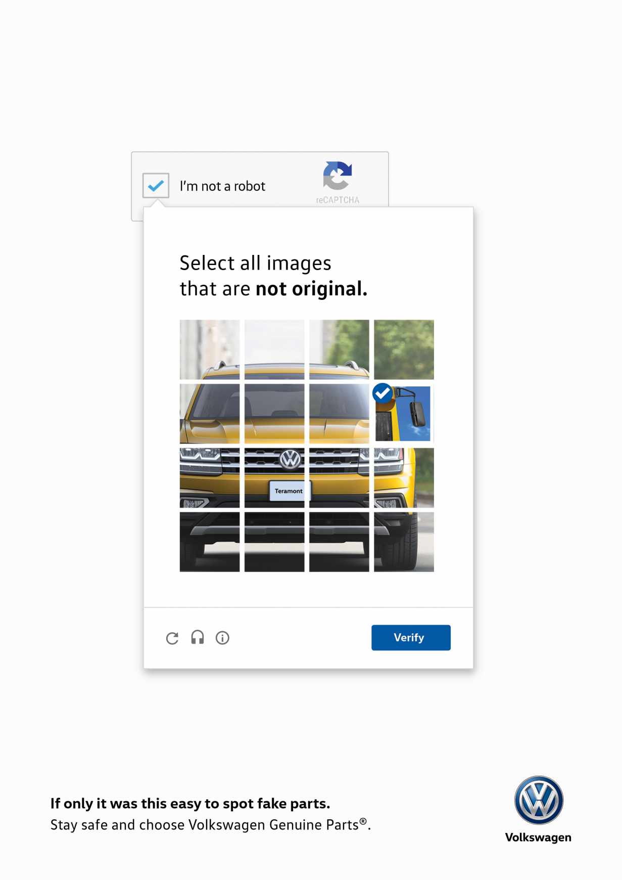 Volkswagen Print Ad - Terramont
