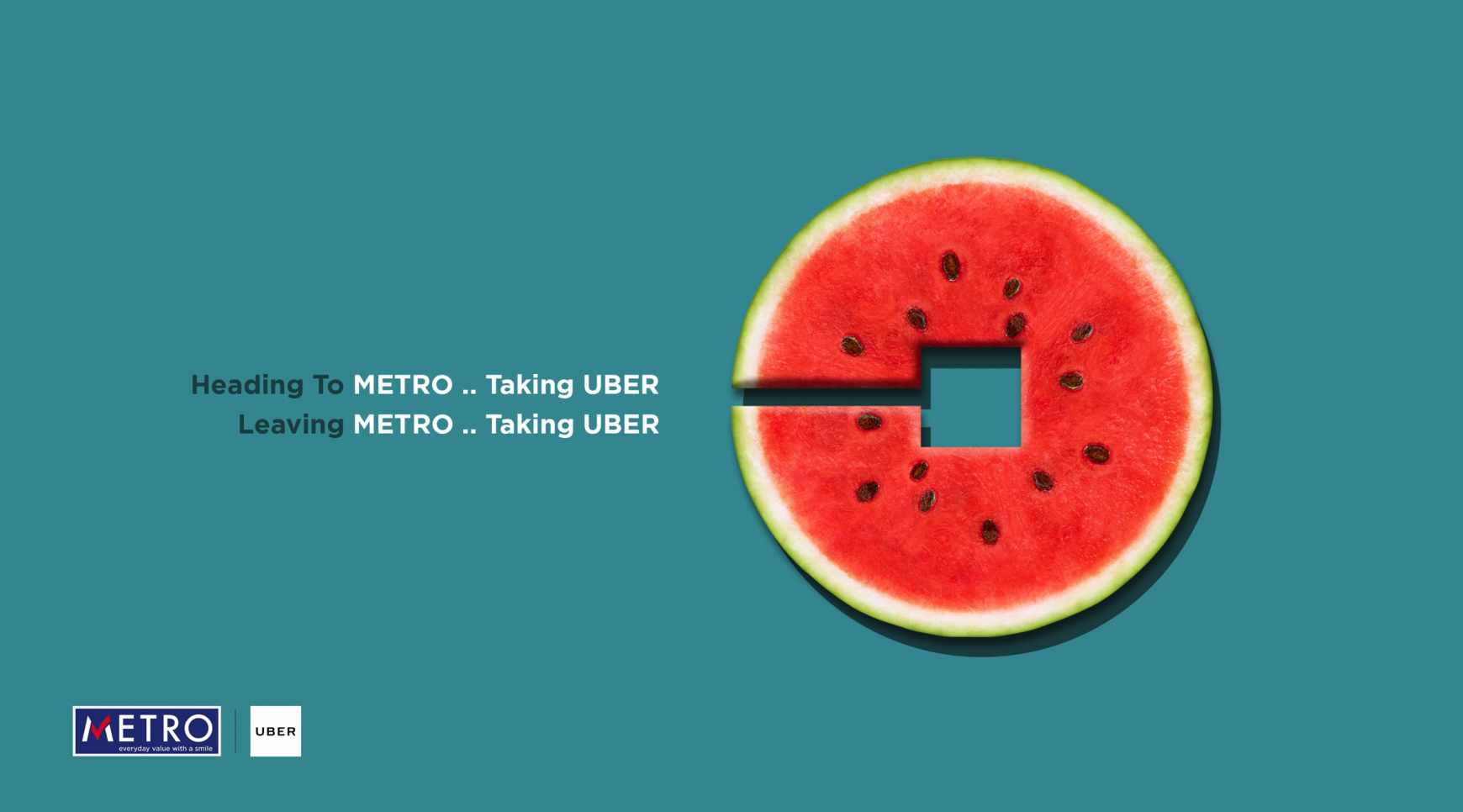 Metro Print Ad - Watermelon 