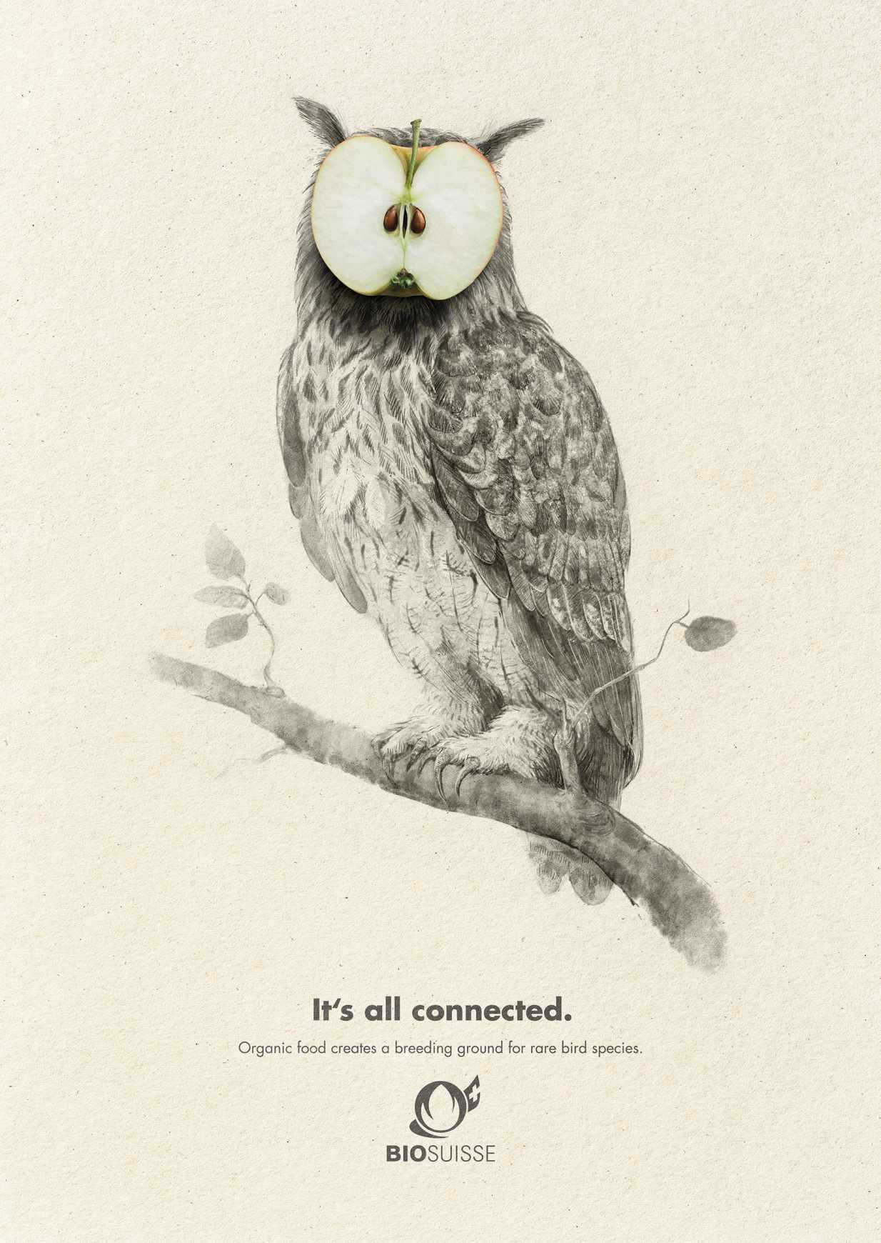 Bio Suisse Print Ad - It's All Connected, 1 