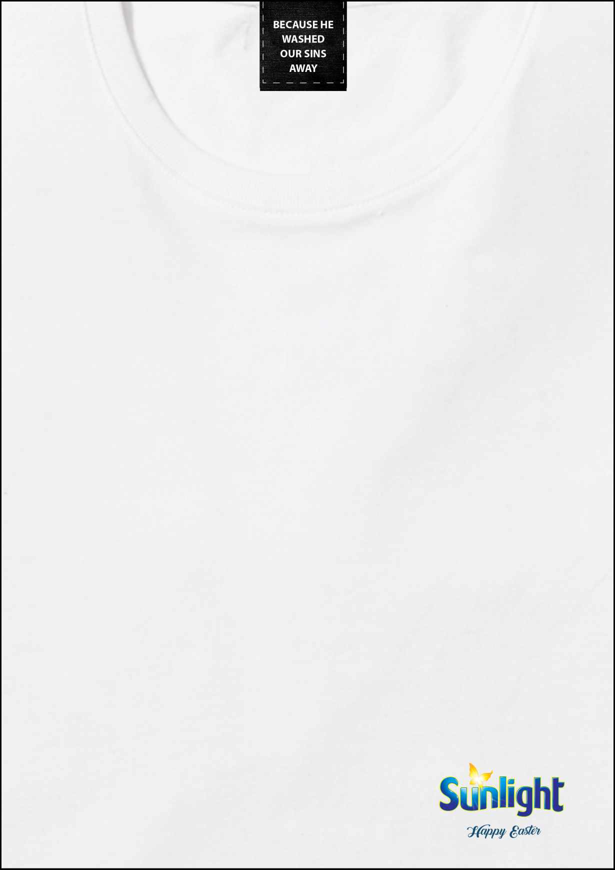 Sunlight Print Ad - White Shirt