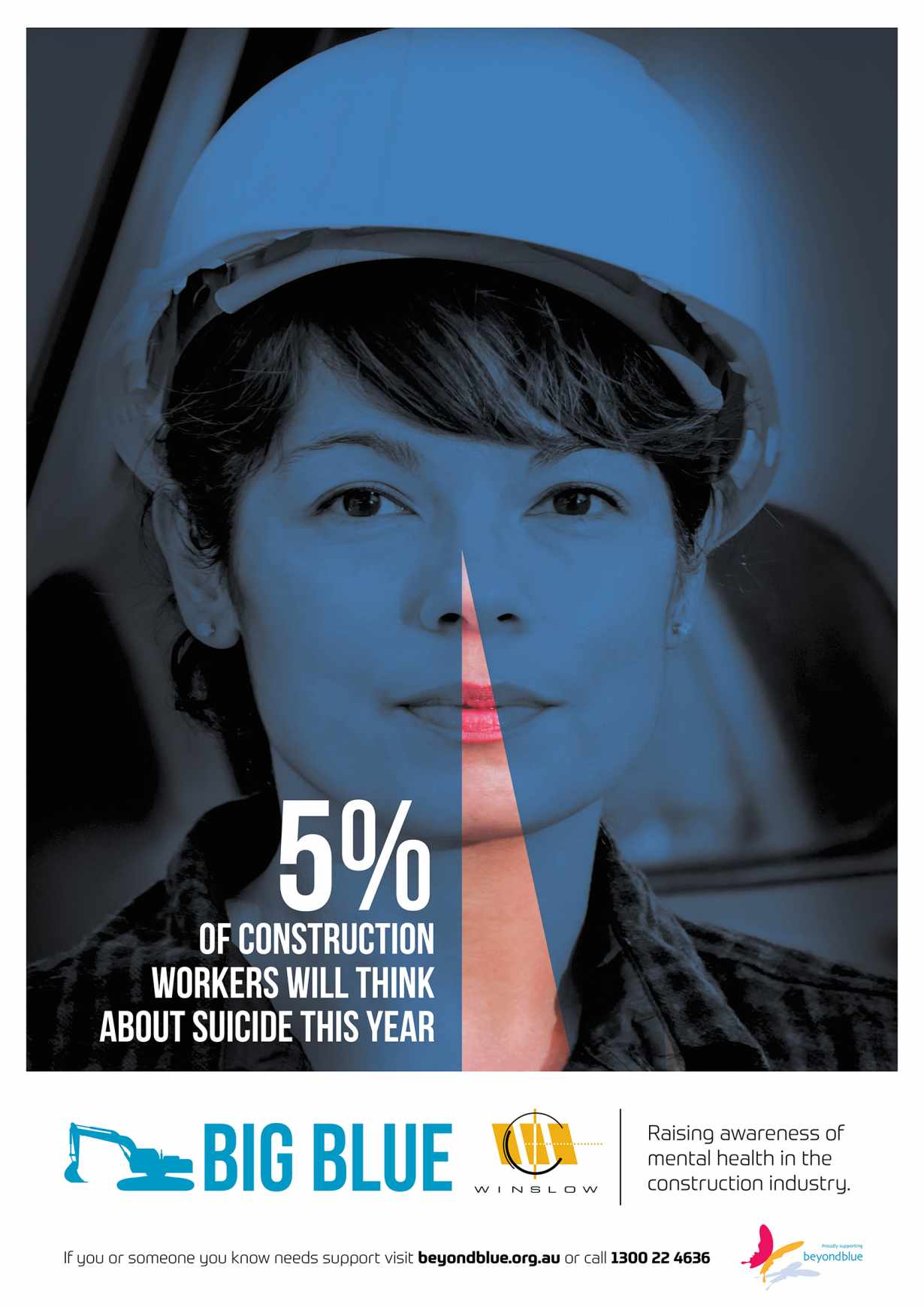 Winslow Constructors Print Ad - Suicide