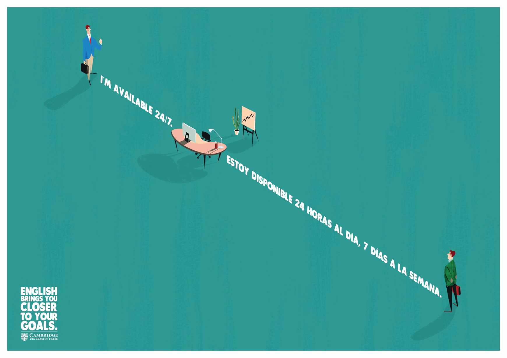 Cambridge University Press Print Ad - Work