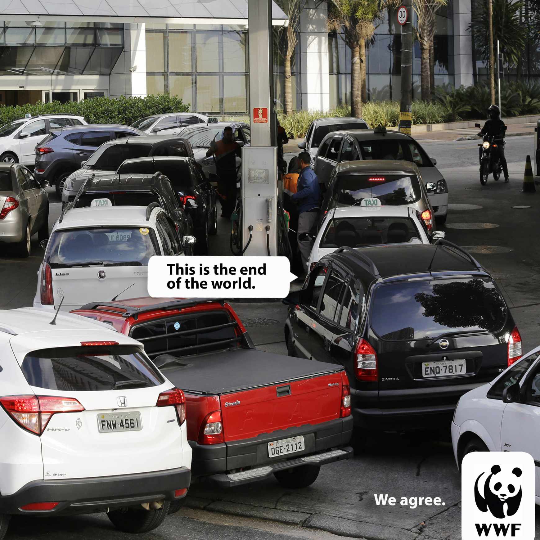 WWF Print Ad - We Agree