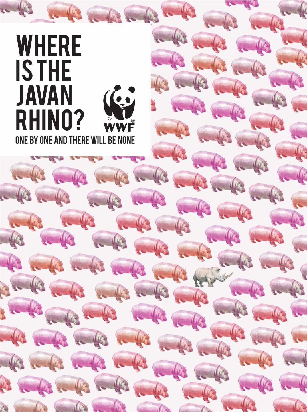 WWF Print Ad - One by One There Will be None