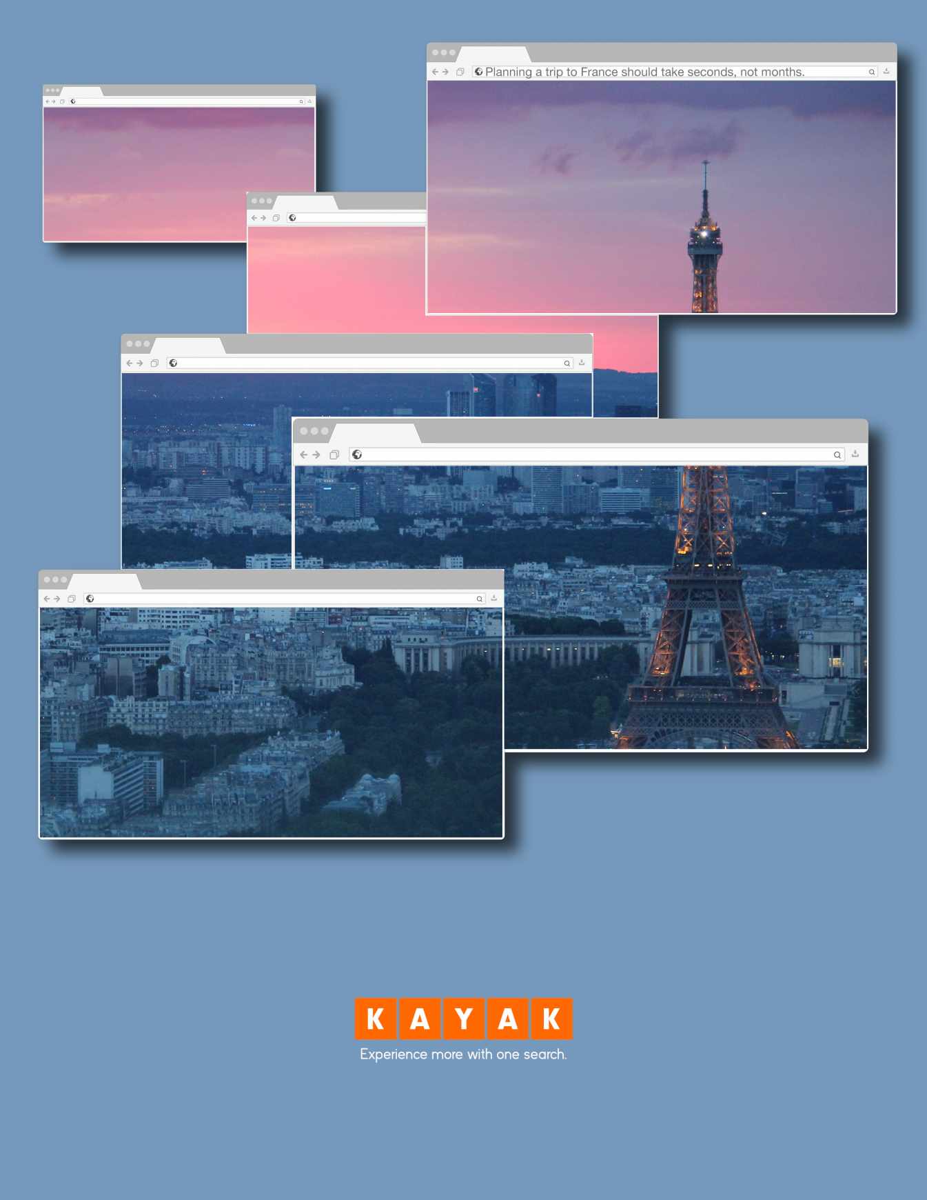 Kayak Print Ad - France