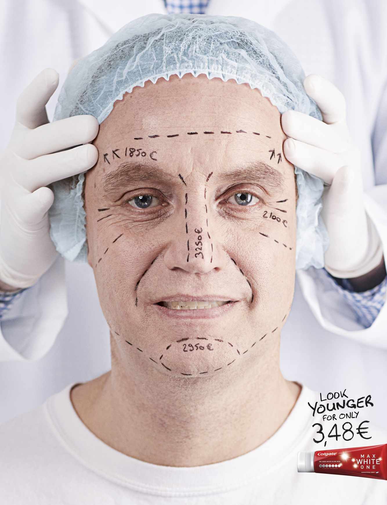 Advertisement by Red Fuse, France Colgate Print Ad - Surgery, 2