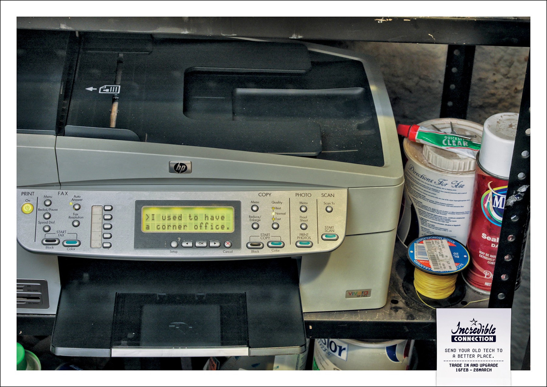 Incredible Connection Print Advert By M&C Saatchi Printer Ads of the